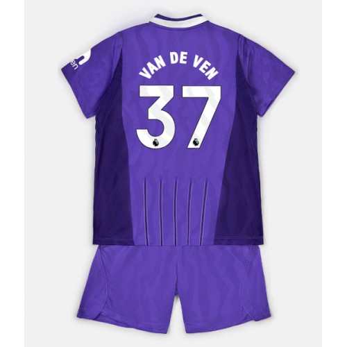 Tottenham Hotspur Micky van de Ven #37 Tredje trøje Børn 2026-27 Kortærmet (+ Korte bukser)